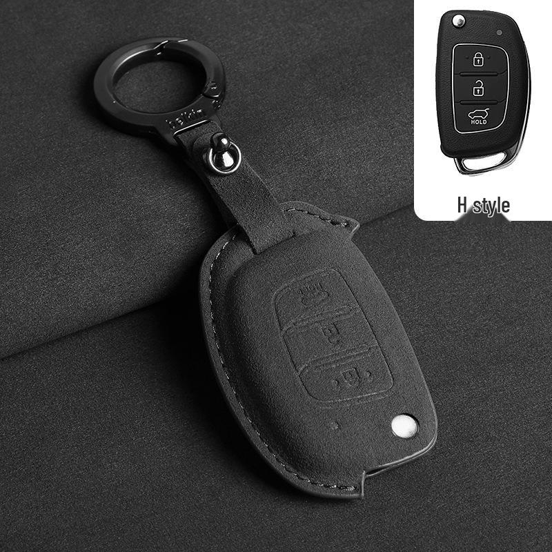 Hyundai Elantra 16/Yuena/ix25 Folding Key (Green 3D)