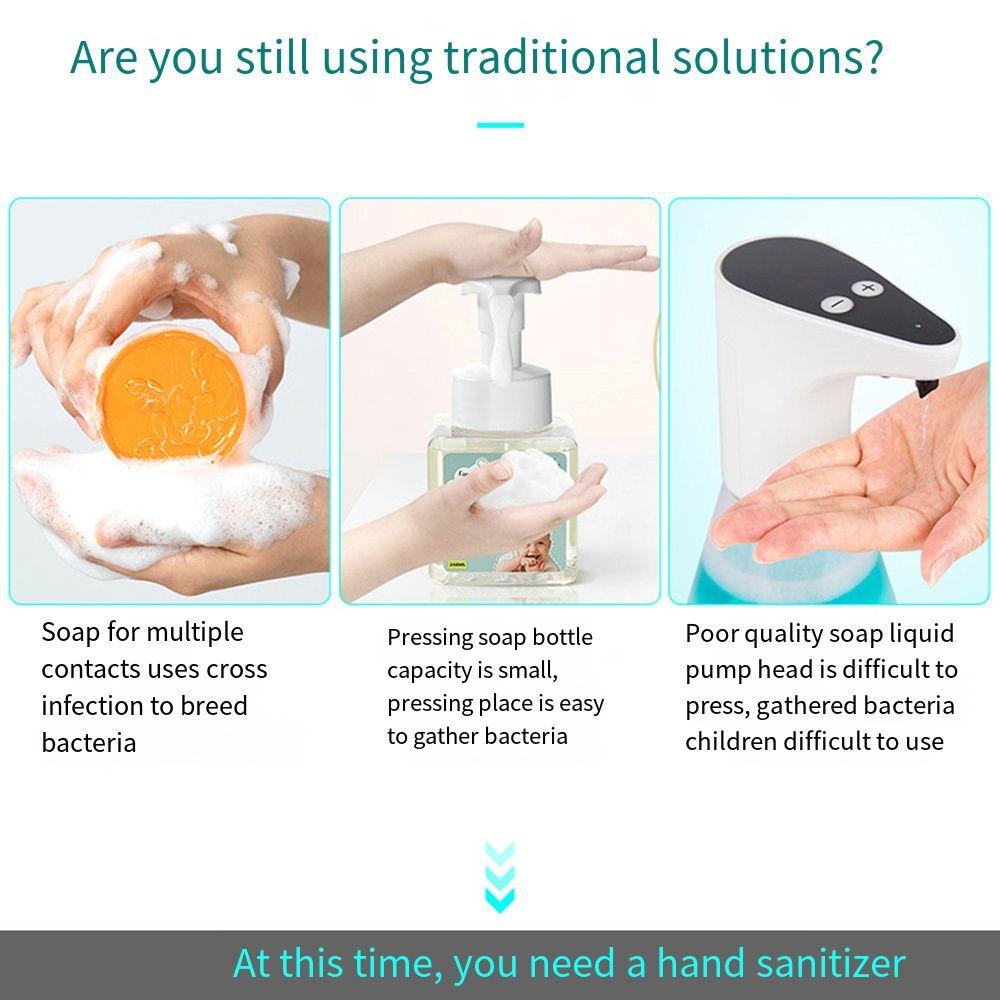 Touchless Hand Soap Dispenser 700ML Induction Hand Sanitizer Machine  Bathroom