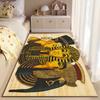 Ancient Egyptian Pharaoh Artwork Rug Non-slip rug suitable for living room and bedroom sofas.