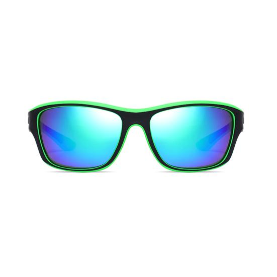 Gafas de Sol Polarizadas Construcción Sólida Resistentes al Deslumbramiento PC Unisex Gafas de Sol con Protección Solar y Almohadilla Nasal para el Hogar