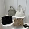 Oxford Fabric Tote Bag For Women With Large Capacity And Zipper Closure For Daily Use