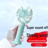 USB Rechargeable Silent Mini Fan F1: Handheld & Desktop Strong Wind Student Fan