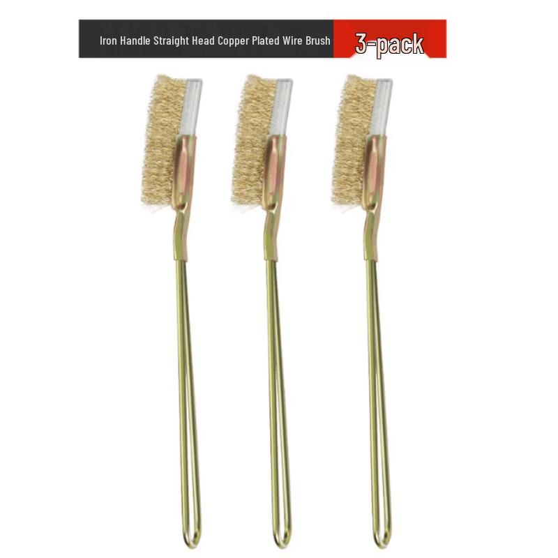 Muke Wire Brush Set with Iron Handle