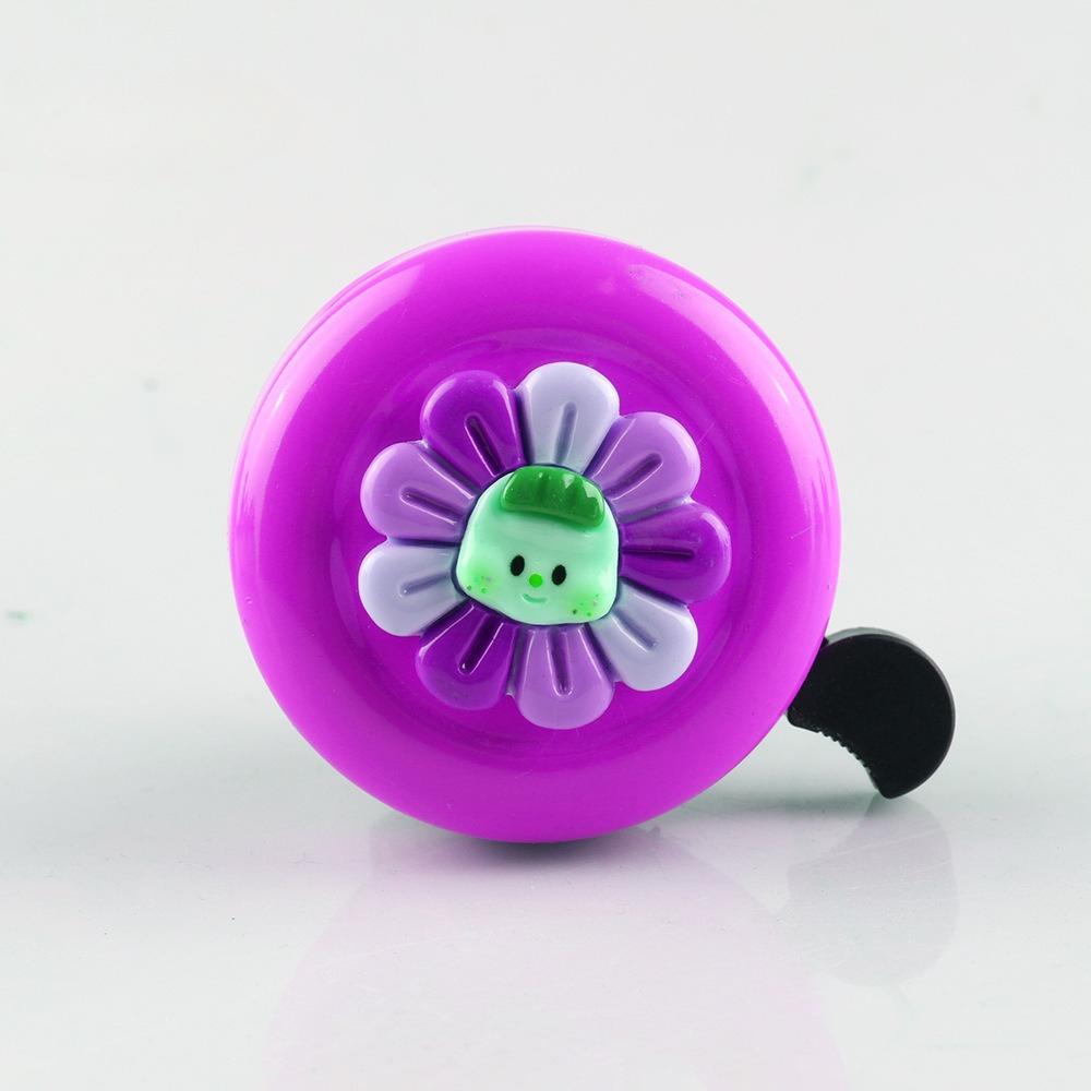 Kreslená Květinová Dekorace Univerzální Hlasitý Zvon na Kolo pro Horská Nákladní Kola Děti Bezpečnostní Alarm na Kolo Příslušenství na Kolo Zvon