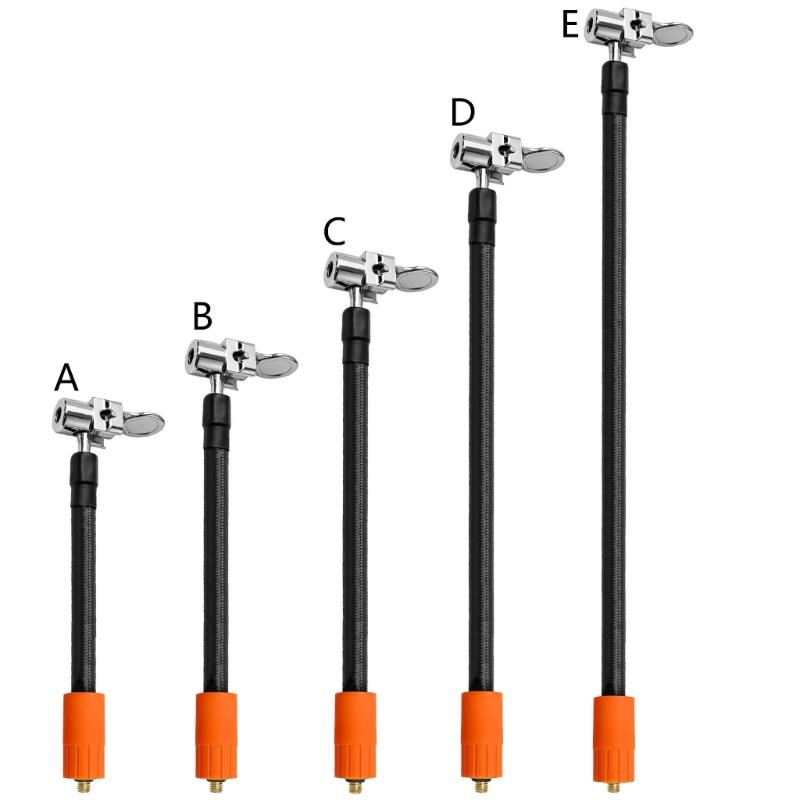 Starke Silikon-Luftspannfutter-Ventile Adapter Schnellanschluss an Reifen Daumendruck Luftdüse Für effizientes Aufpumpwerkzeug