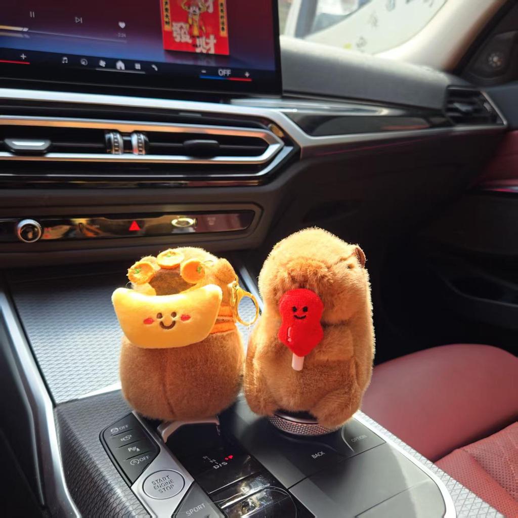 2025 Capybara Plush & Keychain Set - Cute & Quirky Capybara-kun for Bags