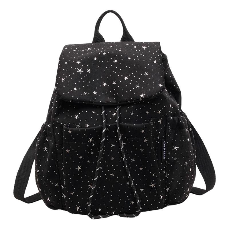 

Women s Backpack Large Capacity Sports Travel Lightweight Student Backpack чёрный
