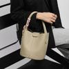 Women's Bag 2024 Spring New Style Basket Bag Fashionable Commuting Handbag Large Capacity Shoulder Crossbody Bag