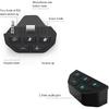 QUMOX 3.5mm Headset Adapter Sound Enhancer for Xbox One Game Controller Black