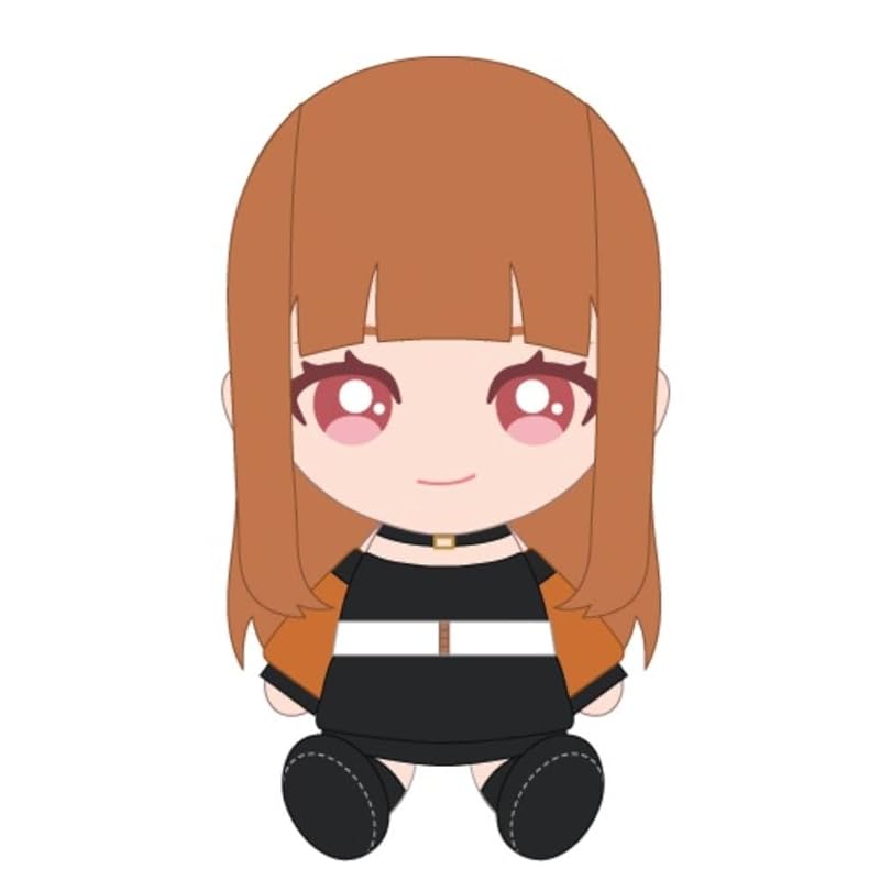 

colorful peach Well Chibi stuffed animal