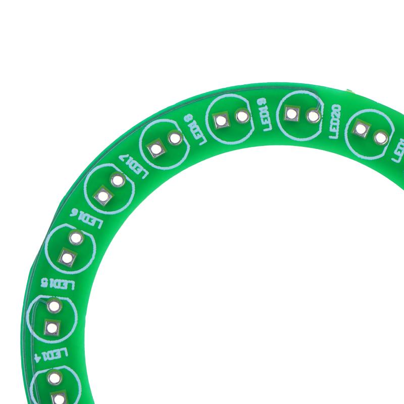 DIY LED Wasserfließlicht-Kit Ne555 Lötübung Elektronik-Projekt-Kit für Schüler DIY Schweißlernset
