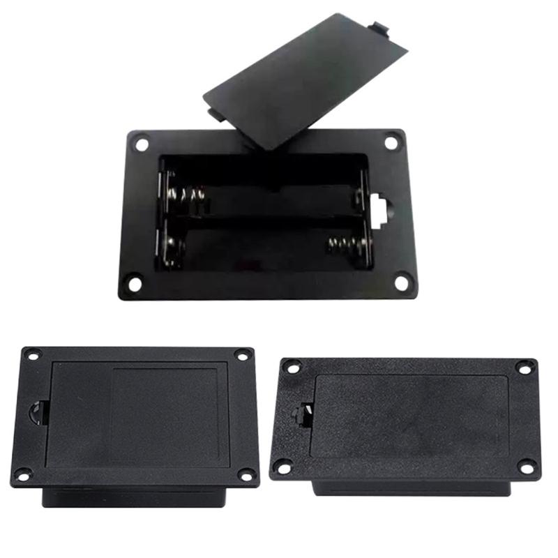 Battery Box Portable 18650 Embedded Battery Storage Case Holder For Easy Organization And Safe Keep Lid