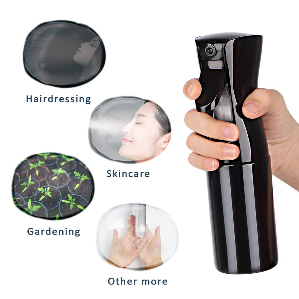 200ml Hair Spray Bottle Empty Trigger Squirt Bottle Refillable Fine Mist Sprayer Bottle for Curly Hair Taming Hair Hairstyling