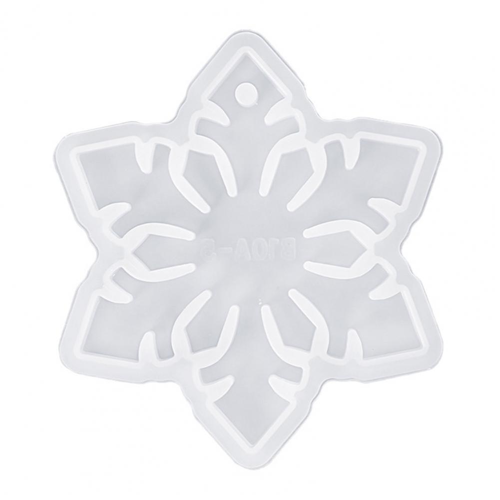 Decorações de Molde de Cola Conjunto de Enfeites de Natal Moldes de Silicone Resina para Enfeites Artesanato DIY Veado Papai Noel Boneco de Neve Epóxi
