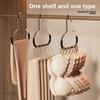 Circle Ring Hat Hanger 8 Hats Display Rack Baseball Cap Organizer Scarf Towel Tie Storage Holder for Closet Bedroom Saving Space
