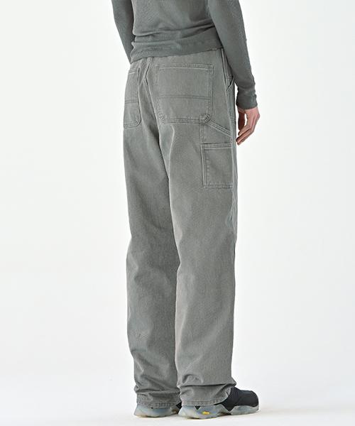 ERRORS EXCEPTED Dp663Gr Double Knee Carpenter Pants (Grey)