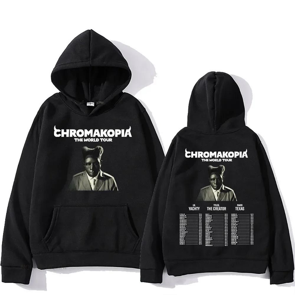 Chromakopia The World Tour 2025 Rap Singer Tyler Creator Hoodie Men's Unisex Hoodie