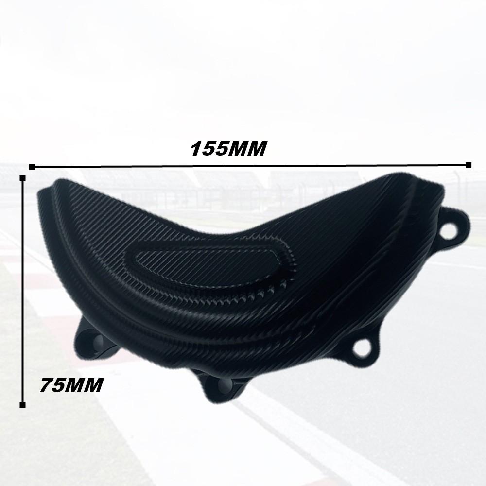

Custom Engine Protection Cover For Ducati Panigale V4 Streetfighter V4 V4s In Black And Red Options Black Engine Cover