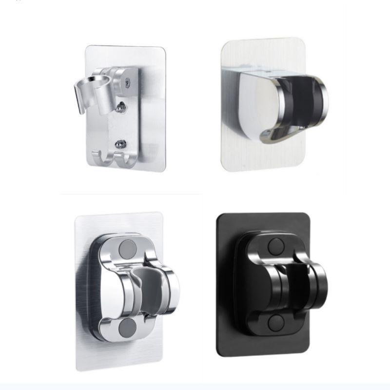 Adhesive No-Drill Adjustable Shower Head Bracket for Rainfall Shower