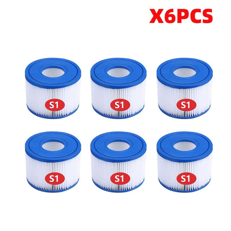 Typ S1 Spa-Filter für alle Intex PureSpa Whirlpool-Modelle Ersatz für Intex 29001E/ 1169211692/28403E/28407E/28443E/ 28453E