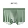 Plus-size Men's Summer Ice Silk Mulberry Silk 10A Antibacterial Crotch Cool Briefs