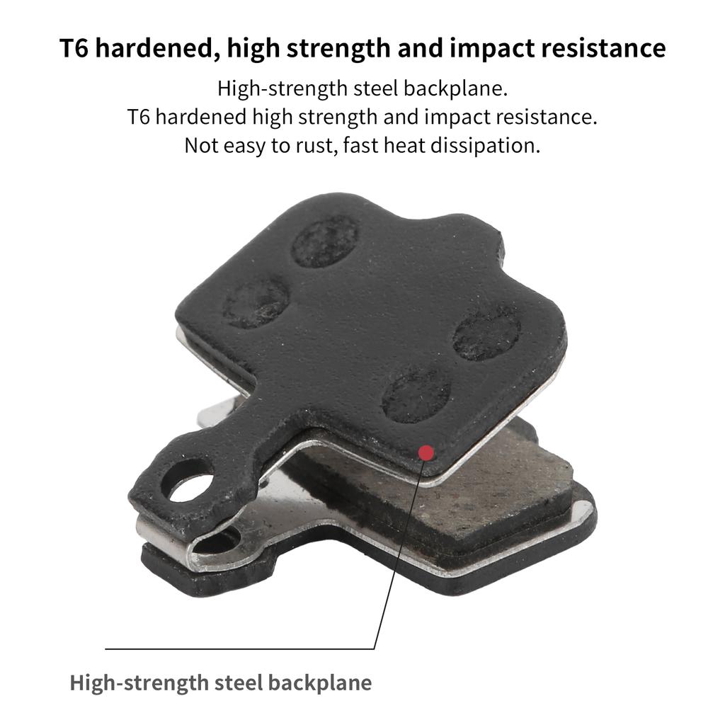 Bike Disc Brake Pads Shock Proof Resin SemiMetal Disc Brake Pads Set Bicycle Accessory(LE-05R )