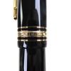 Excellent MONTBLANC fountain pen Meisterstück 149 white star Black gold 14K mens Used