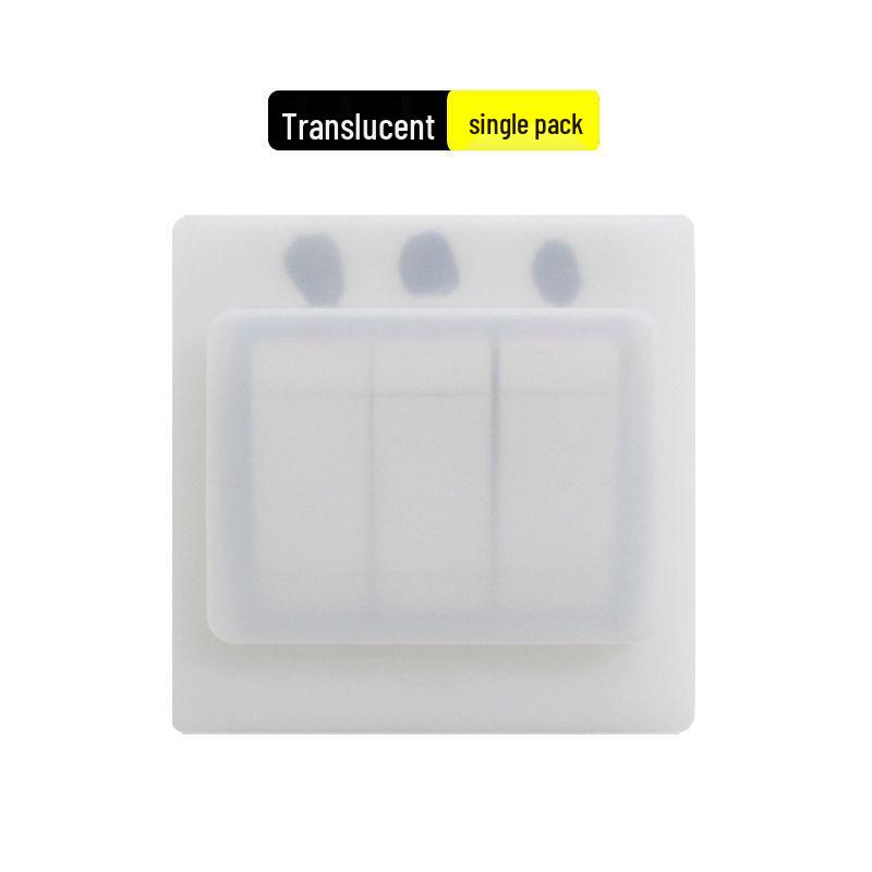 In-Stock Luminous Silicone Socket Cover: Waterproof, Anti-Shock, Semi-Transparent Dust Protection 8.5*8.5*1.2cm
