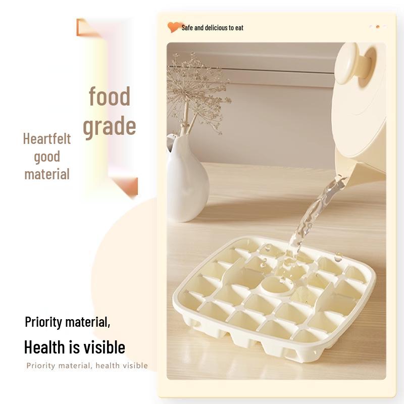 Tragbare Eiswürfelform mit großer Kapazität für Haushaltskühlschränke