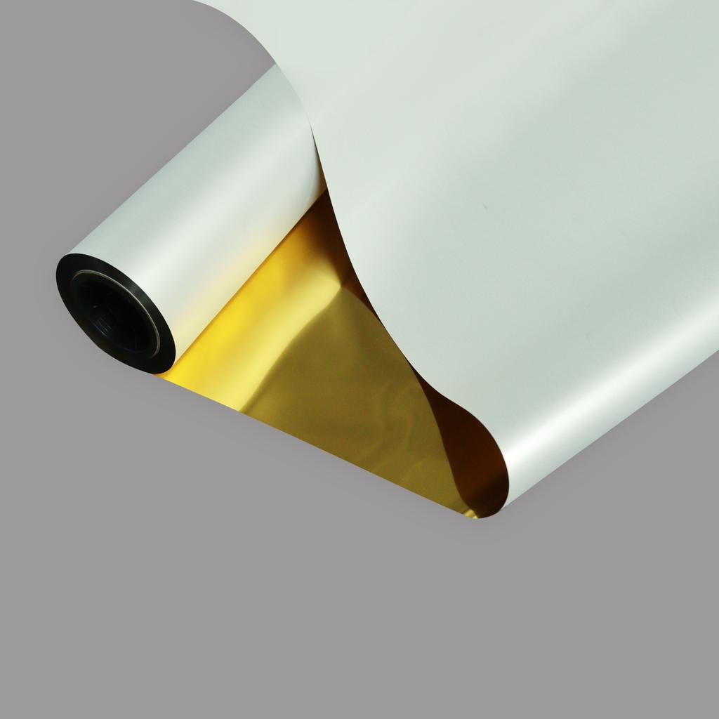 Sample Unique 3D Embossing Effect Special DTF PET Film DTF Gold Foil for T-Shirt Clothes Printing