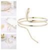 Shimmering Coils Arm Chain for Women Girls Arm Cuffs Elegant Armlet
