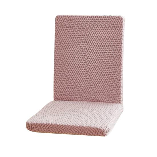 Spisestoltrekk Elastisk Jacquard Stoltrekk med Sittepute Avtakbart Vaskbart Slipcover Stolbeskytter for Hjem Restaurant