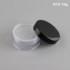 2/3g Powder Empty Box Portable Plastic Box Handheld Empty Pot With Sieve Cosmetic Travel Makeup Jar Sifter Container Refillable