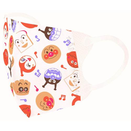 Small 3D mask Anpanman 10 pieces