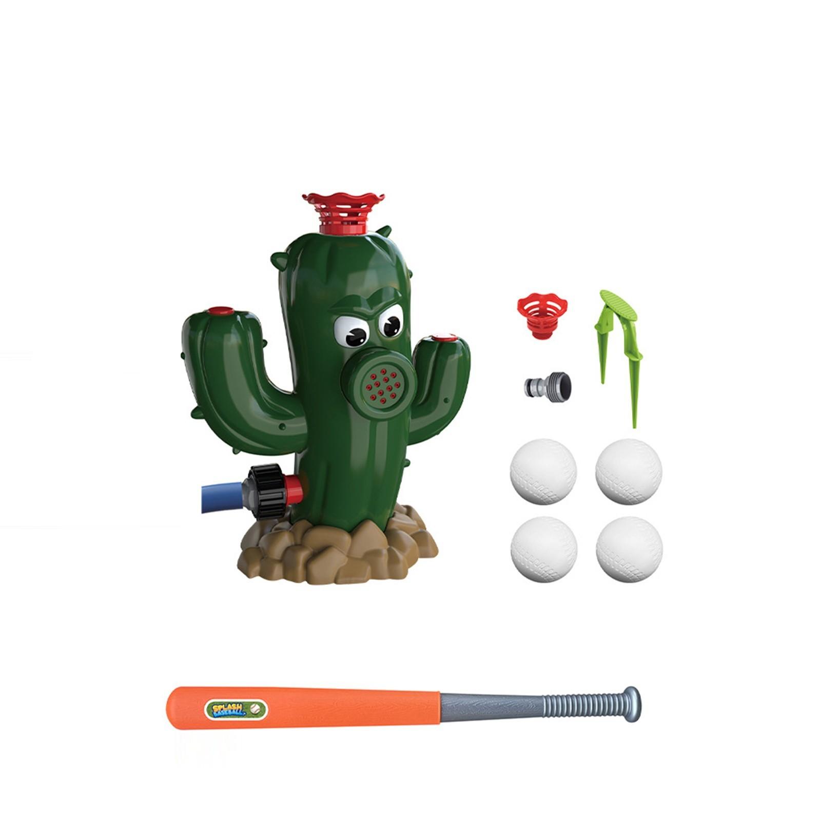 

2-in-1 Water Sprinkler Baseball Helicopter Toy For Kids Outdoor Play, Attaches To Garden Hose, Summer Outside Toys Backyard Game Pool. как