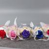 Soap Rose Flower Bouquet Scented Soap Rose Flower Party Gift for Women Girl Birthday Valentine Christmas Mother Day