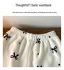 Children's Double-Sided Fleece Pajama Set - Thick Warm Velvet Cardigan with Lapel for Boys & Girls