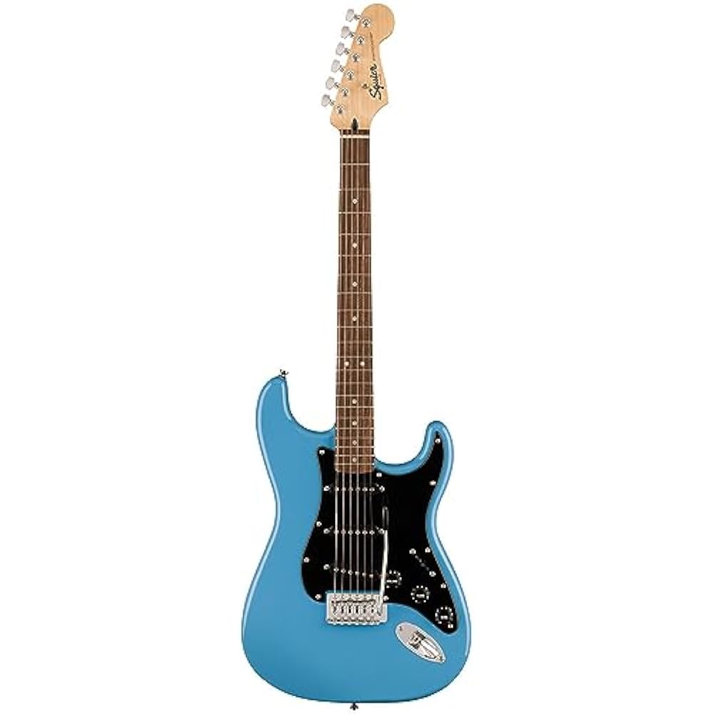 Squier by Fender Squier Electric Guitar Squier Sonic™ Stratocaster®, Laurel Fingerboard, Black Pi...