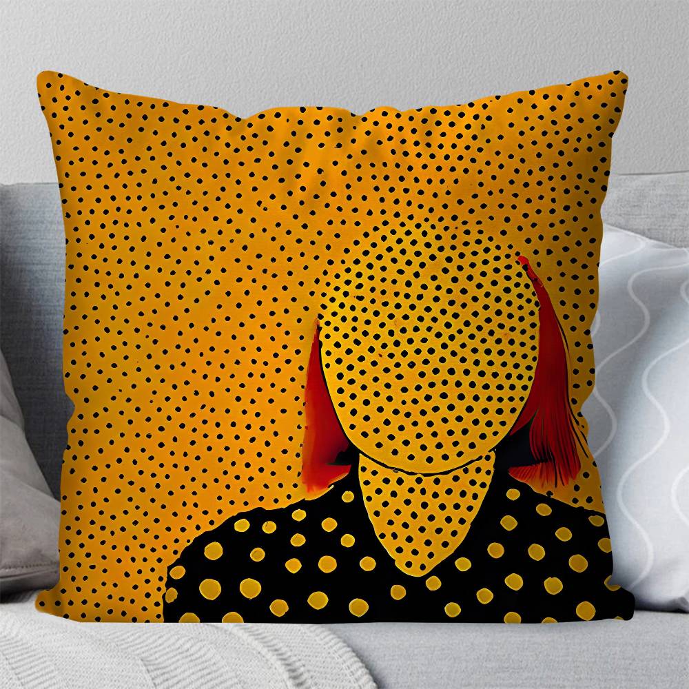 Abstract Home Decor Pillow Case Square Pillow Bedroom Sofa Leisure Comfort Cushion Car Living Room Home Decoration