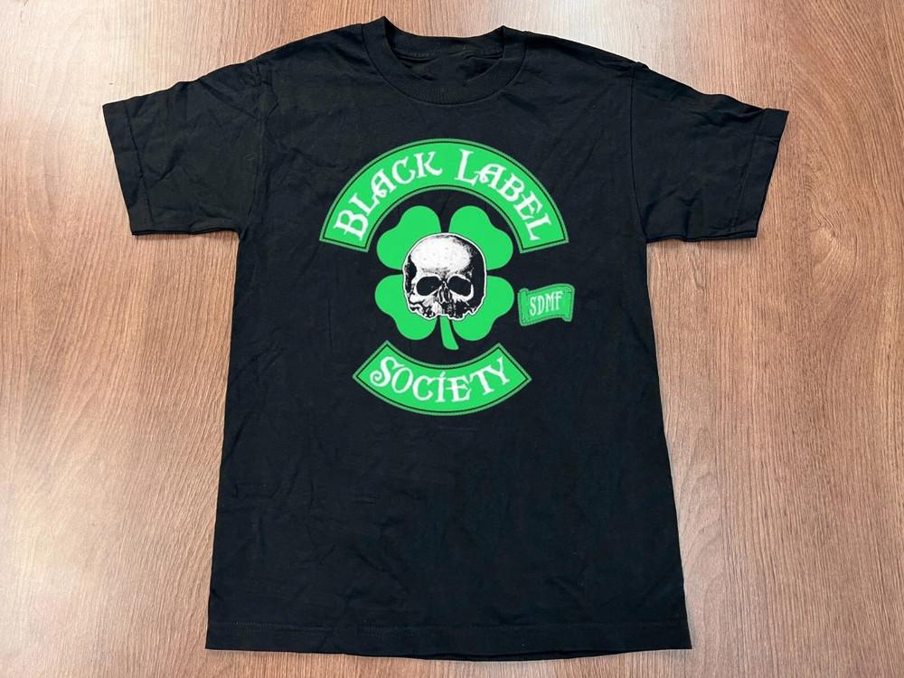 

Black Label Society Irish Flag Logo Classic T Shirt Full Size Gift Fan UKR110 Unisex T-Shirt S