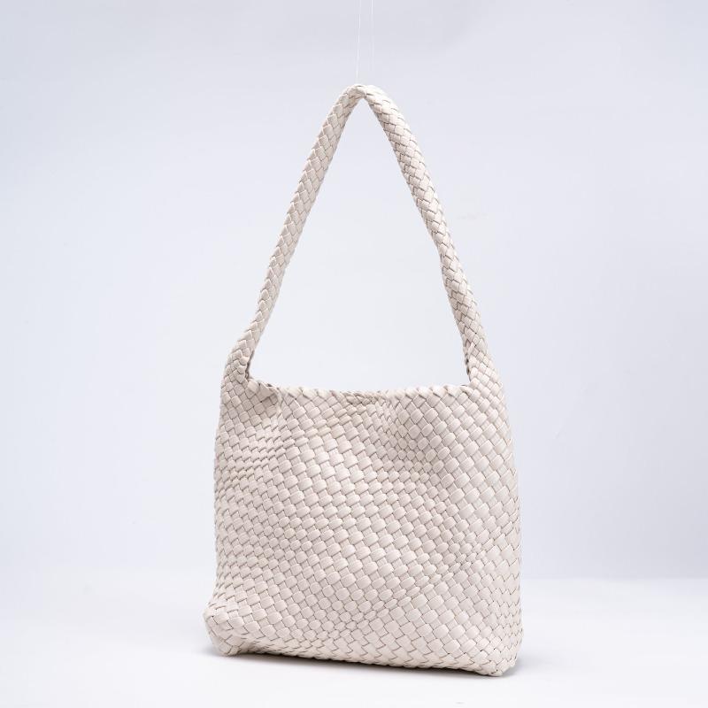 Плетеная сумка Женская сумка через плечо Сумка большой вместимости Сумка для работы Женская универсальная плетеная сумка для отпуска Magnetic buckle