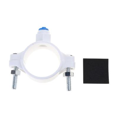Pipe Fittings RO Water 40mm Drain Waste Water Pipe Clamp Saddle Clips 1/4" Hose