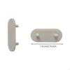 Children's Slide Screw Cap Nut, Playground Accessory, Play Seesaw Set, Home Yellow Flower Nut