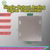 Single Output Analog Transmitter 0-10V 4-20mA for Strain Gauge Load Cell Sensor, High Accuracy, Anti-Interference, Durable