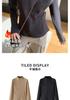 Women S Stand Collar Fleece Jacket Long Sleeve Slim Fit Warm Winter Coat