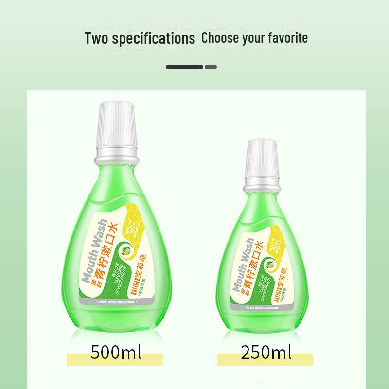 Baofeiquan Lemon Fresh Mouthwash - Portable, Fruity, and Cool Oral Care