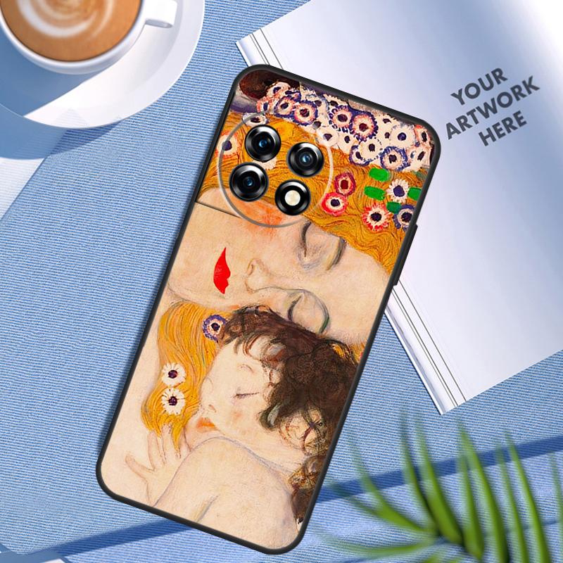 Gustav Klimt Kiss Art Case For OnePlus Nord CE 5 3 4 Lite N20 N30 OnePlus 15 13 12 11 10T 13T 13R 8 9 10 Pro Cover