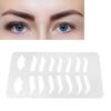 Brow Lips Template Reusable Bendable Eyebrow Lip Eyebrow Grooming Stencils for Tattoo Artists