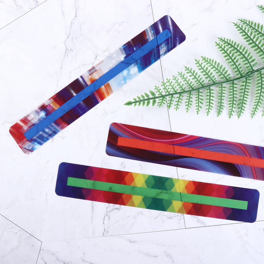 Paski do czytania pasków śledzących Paski do czytania z przewodnikiem Odczytywanie pasków zakreślaczy Asst