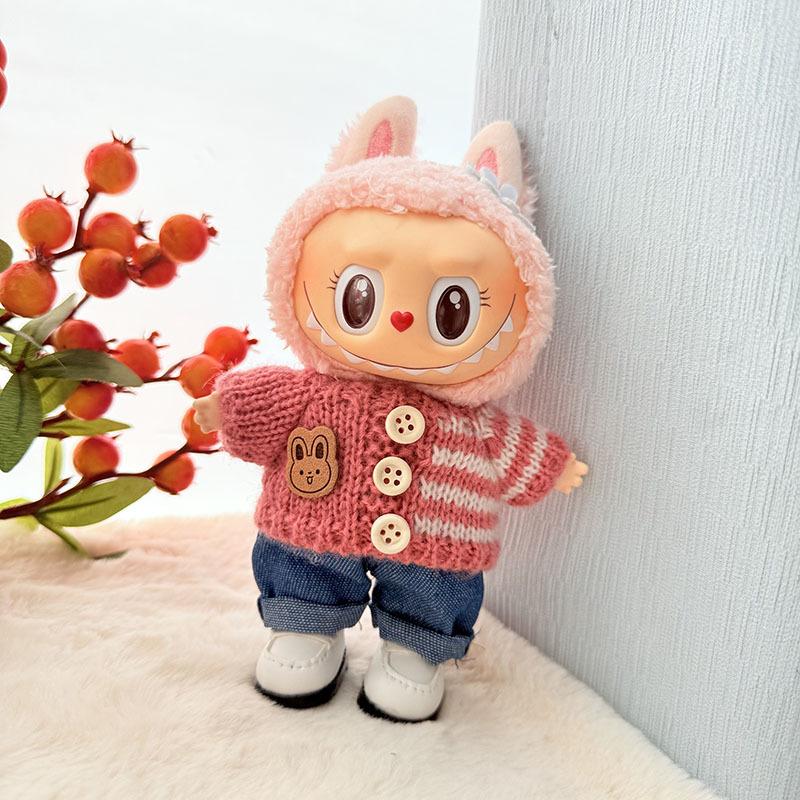 [Nur Kleidung] Schlüsselanhänger der ersten und zweiten Generation, Kleideranhänger, Etikett für sitzenden Partybären, Schal, Hut.